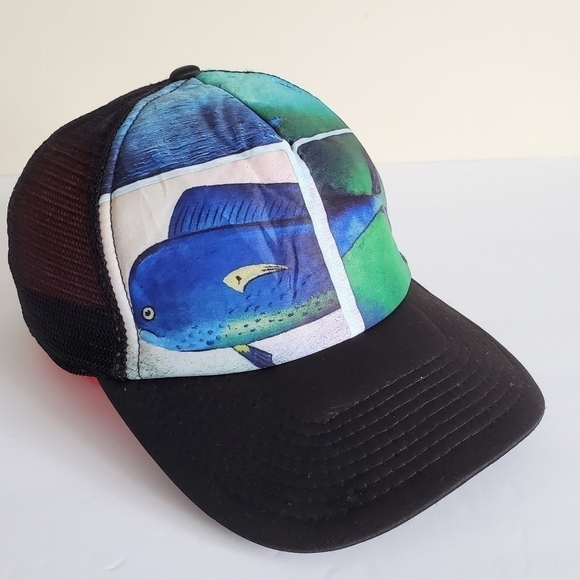 Vintage Quick Silver Fish Hat - Picture 2 of 9